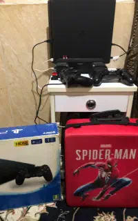 PS4 slim دو‌دسته‌اورج‌یک‌ترا کپی خور