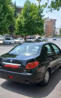 پژو SD 206 مدل ۹۵ /V8  استثنایی. درجه یک