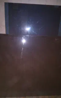شیشه سکوریت آبی