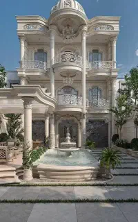 ساخت انواع ویلاهای لوکس کلاسیک مدرن