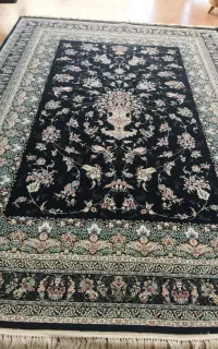 فرش پاتریس سرمه ای