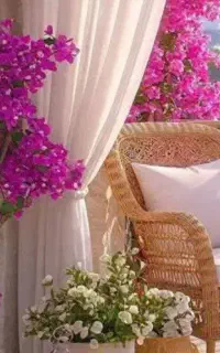 پرده دوزی زیبا دکور