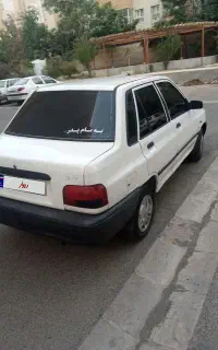 پراید ۸۹ بی رنگ