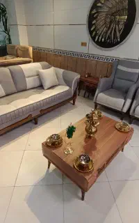مبل تخت خواب شو چوب روس ( مبلمان اشراق )