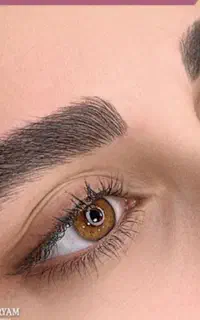 مدل جهت میکروبلیدینک ترجیحاًابروی بدون تتو هستیم