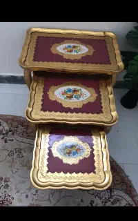 میزعسلی سه تایی