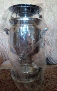سماور گازی سایز ۲۰لیتر نونو استفاده نشداست