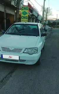 پراید 111 سفید مدل 91 بازدید صحنه