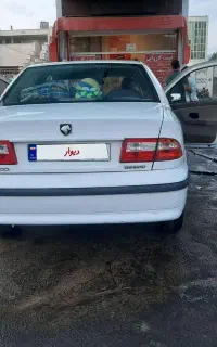 سمند 96بدون رنگ