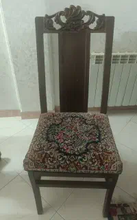میز ناهار خوری قالی ۶ نفره