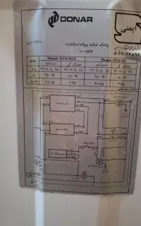 ماشین لباسشویی دوقلو دونار