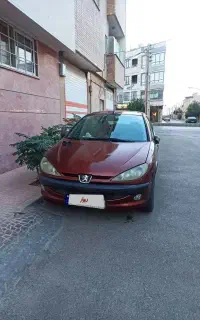 206 مدل 88 سفارشی تیپ دو آس در حد
