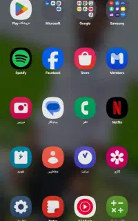 گوشی سامسونگ a05s حافظه ۱۲۸ رام ۴ گوشی تمیز بشرط