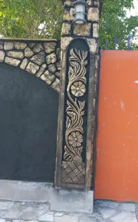 کف سازی باسنگ‌لاشه ساخت اونواع ویلا