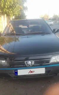 پژو 405 مشکی دوگانه شرکتی مدل 89