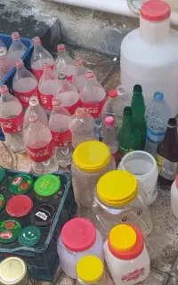 بطری خیار شور وشیشه ترشی