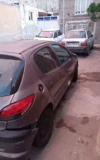 ۲۰۶مدل ۸۵تیپ۳ معاوضه نیسان یا نقد