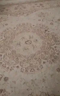 فرش ۱۲ متری کرم کاراملی برند فرش خوب