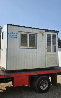 کانکس کارگاهی/۶ متری/مشابه نو/بسیار تمیز/ورق سنگین