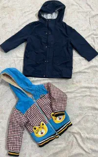 کاپشن وبارونی بچه گانه