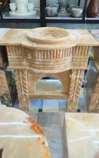 روشویی سنگی مرمر