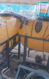 سمپاس 400لیتری تانکر پلاستیکی با شاسی