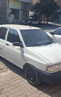 پراید مدل ۹۸ سفید