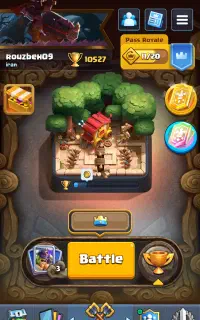 اکانت کلش رویال clash royale