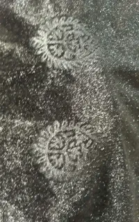 ۴ قواره پارچه ی مخمل سیاه زیبا و ضخیم