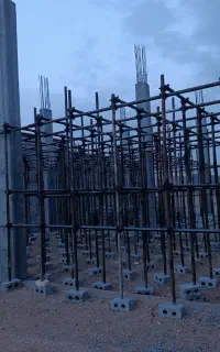 داربست فلزی برداران اسحاقیان شبانه روزی حتی تطیل