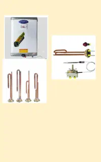 نصب سرویس انواع ابگرمکن برقی (المنتی) وبخاری گازی