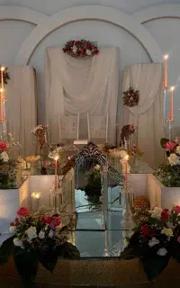 سفره عقد و دکور نامزدی