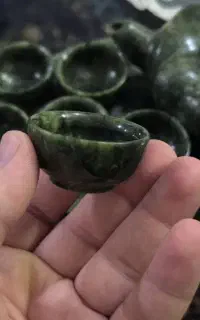 قوری سنگ یشم تمام دست ساز