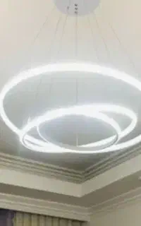 لوستر مدرن  سه حلقه ای