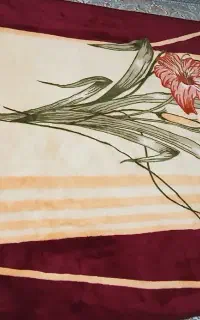 سلام پتو‌یکنفره‌نرم‌گلبافت‌قدیمی‌درحدنو‌زخیم‌
