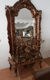 اینه و شمعدان