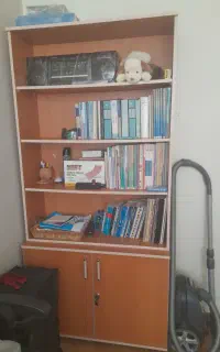 کتابخانه چوبی جنس ام دی اف درجه یک