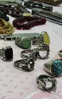 زنجیر نقره انگشتر نقره