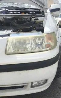 شفاف سازی چراغ بایک ۱سال ضمانت کدر و  زرد نشه