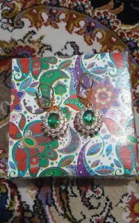 گوشواره نو رنگ ثابت