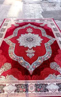 فرش ۹ متری چهار تخته در حد نو اقساطی