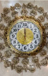 ساعت دیواری برنز