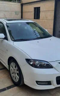مزدا ۳ مدل ۱۳۸۸ سفید استثنایی بدون رنگ