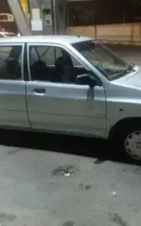 پراید مدل ۸۶ نقره ای دوگانه کارخانه