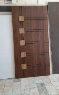 درب چوبی