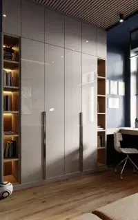 طراحی و اجرای دکوراسیون، کابینت، کمد، ویترین