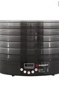 میوه خشک کن ۵ طبقه ساپر با ضمانت نامه معتبر آکبند