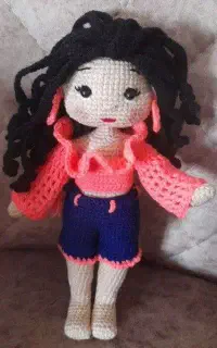 عروسکهای دست بافت زیبا