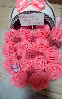 گل کریر نوزادی زیبا