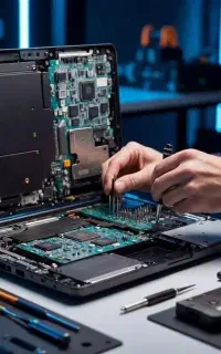 تعمیرات تخصصی لپتاپ کامپیوتر(جوش پلاستیک،عیب یابی)